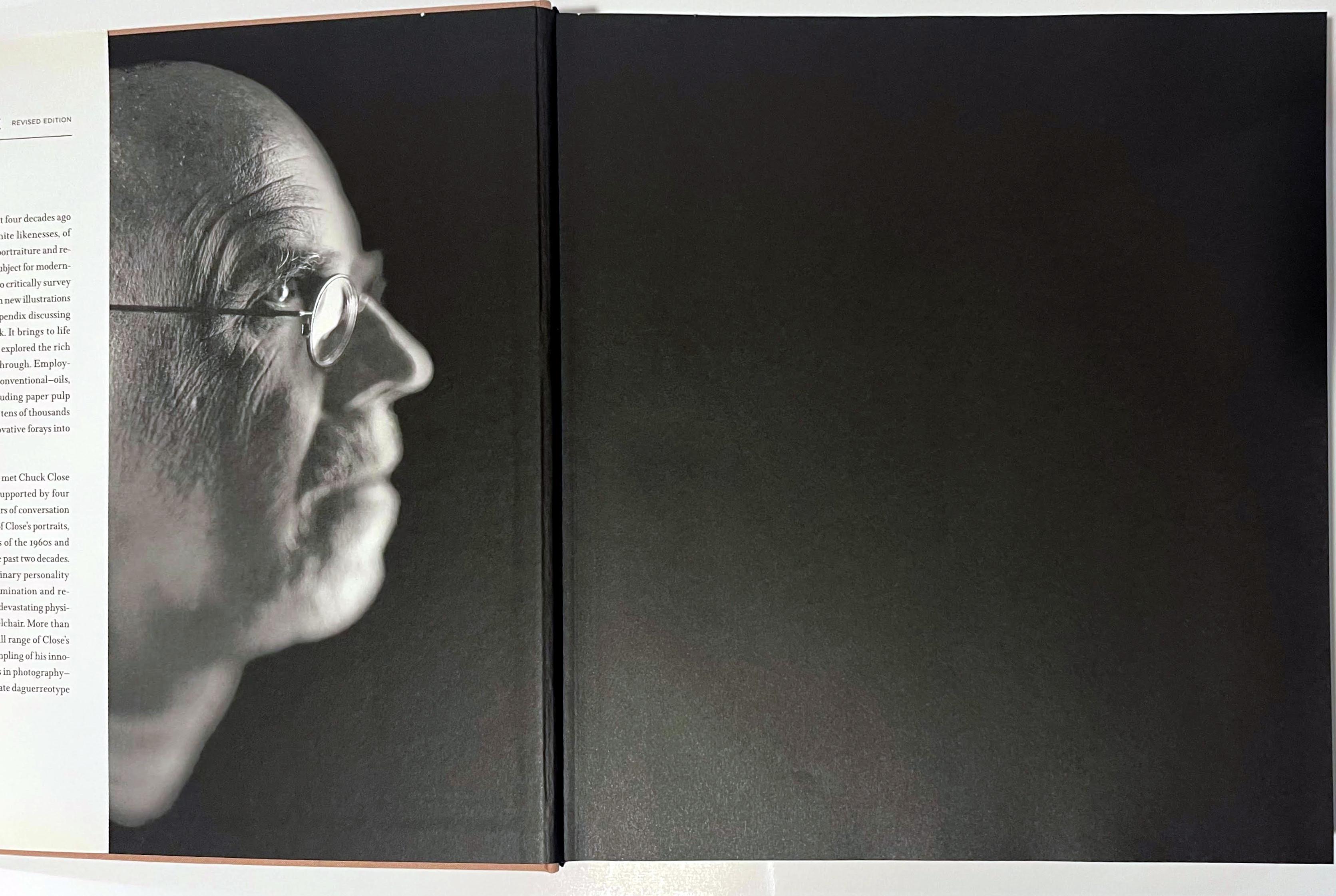 Book: CHUCK CLOSE WORK (hand signed by both Chuck Close and Christopher Finch) For Sale 5