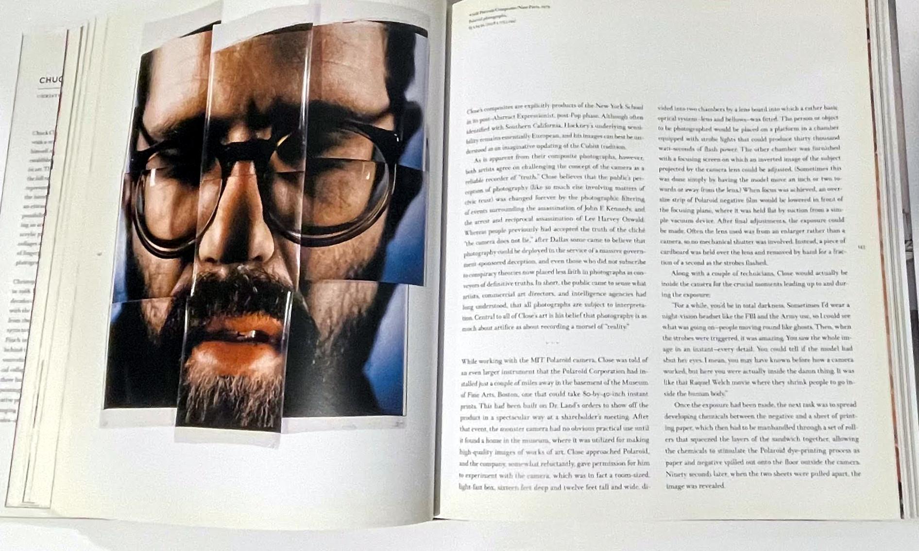 Book: CHUCK CLOSE WORK (hand signed by both Chuck Close and Christopher Finch) For Sale 16