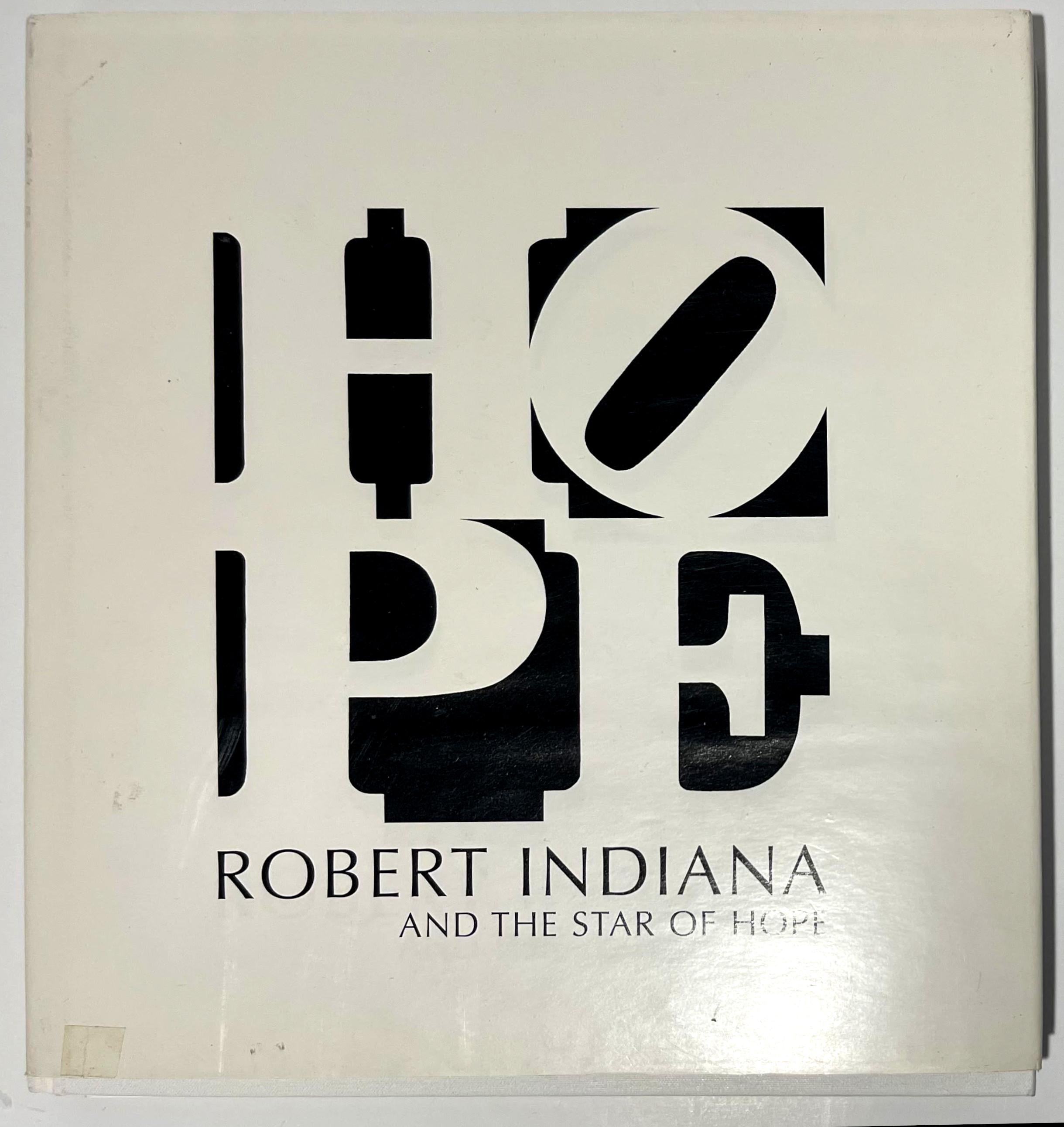 Monographie : Robert Indiana et l'étoile de l'espoir (signé par l'artiste et 2 écrivains) en vente 3