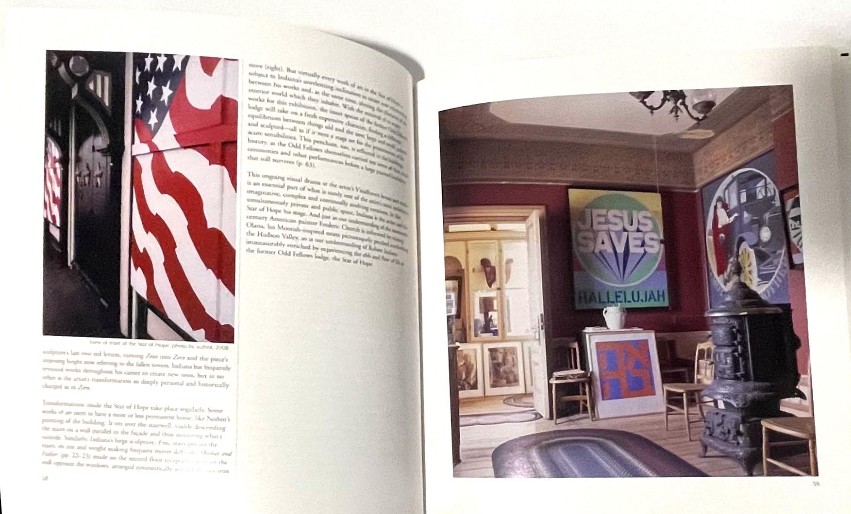 Monograph: Robert Indiana and the Star of Hope (signed by artist and 2 writers) For Sale 11