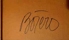 Monografia: BOTERO SCULPTURE (libro cartonato, firmato a mano da Fernando Botero)