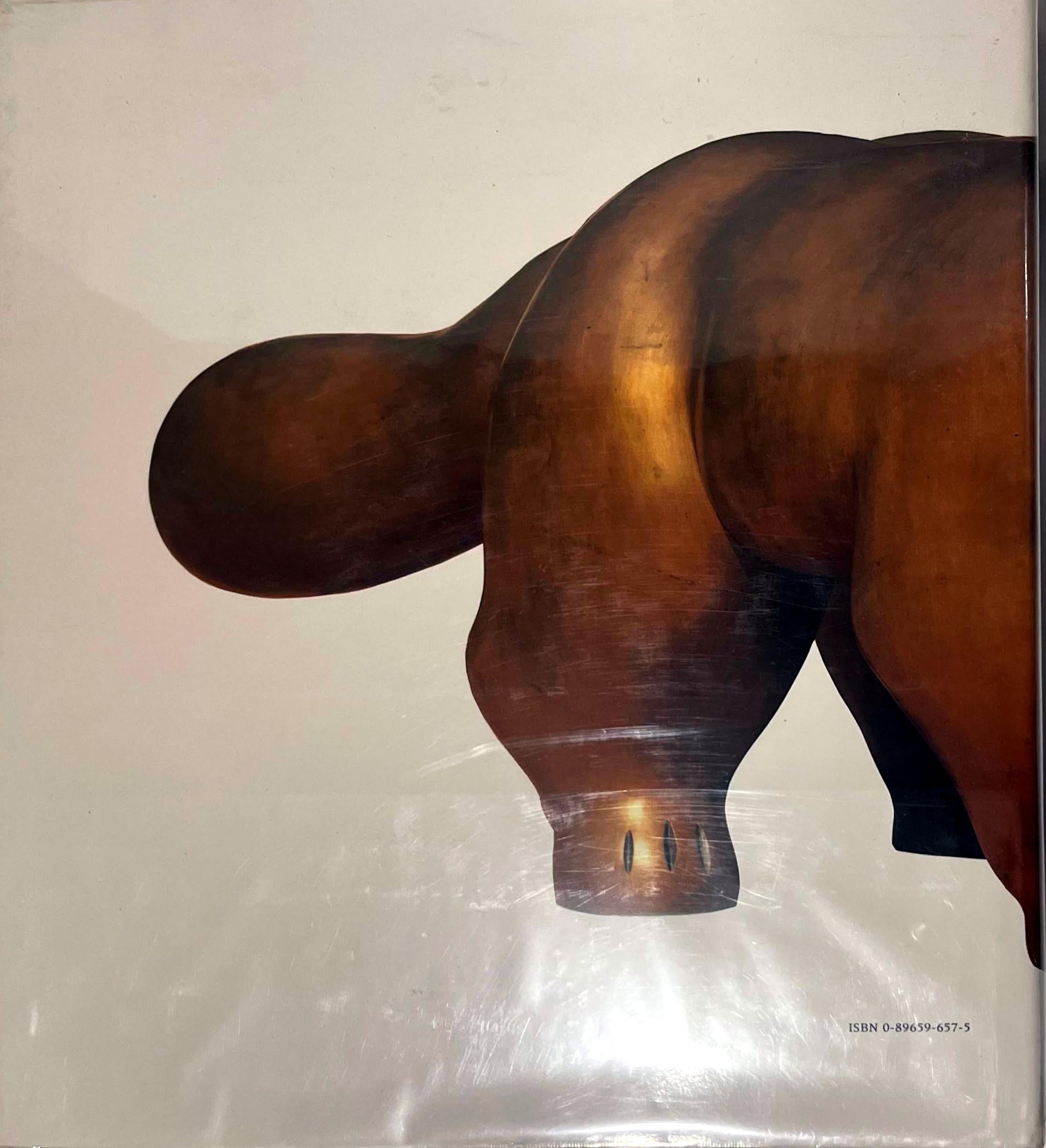 Monograph: BOTERO SCULPTURE (hardback book, hand signed by Fernando Botero) 2