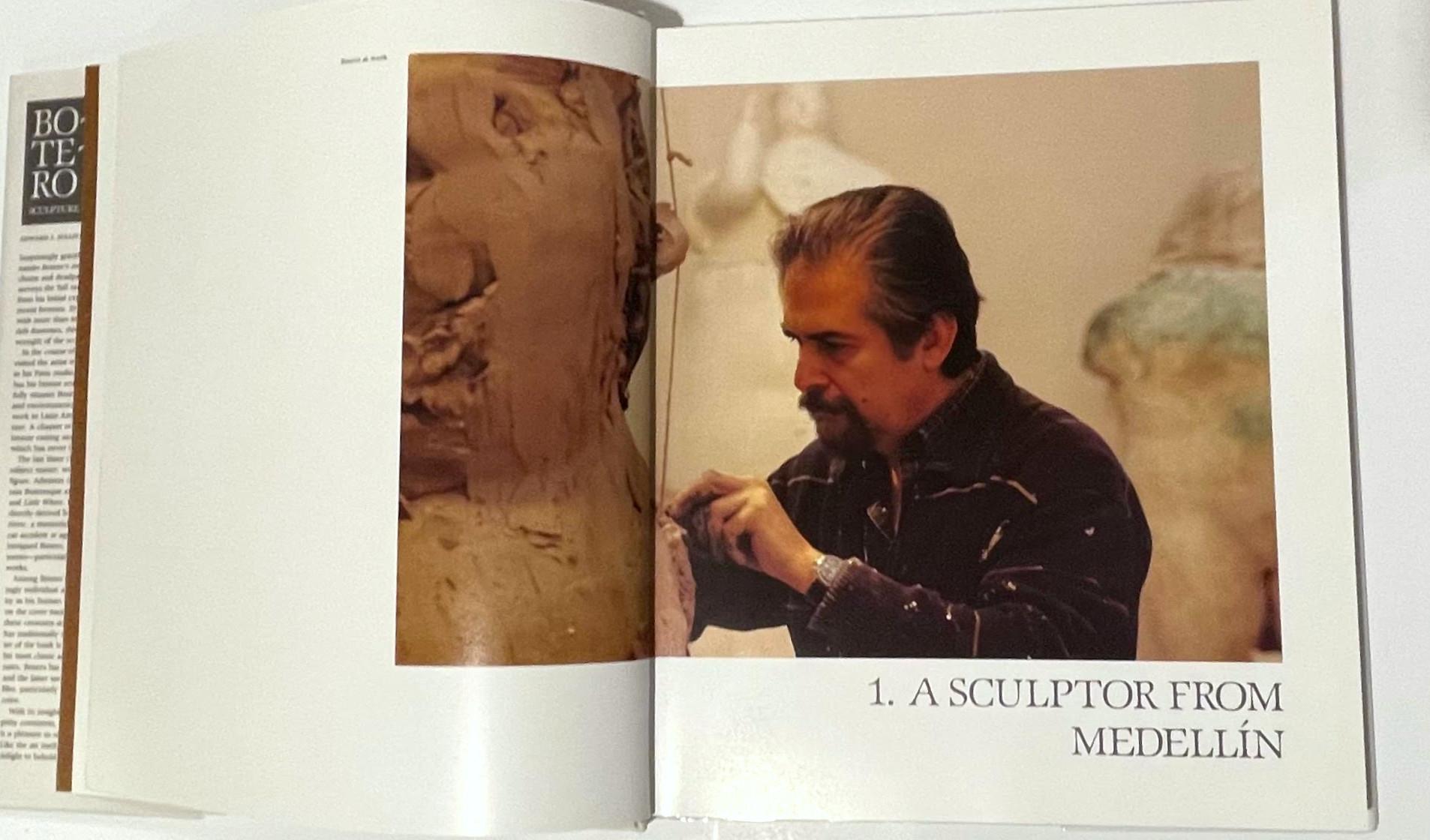 Monograph: BOTERO SCULPTURE (hardback book, hand signed by Fernando Botero) 13