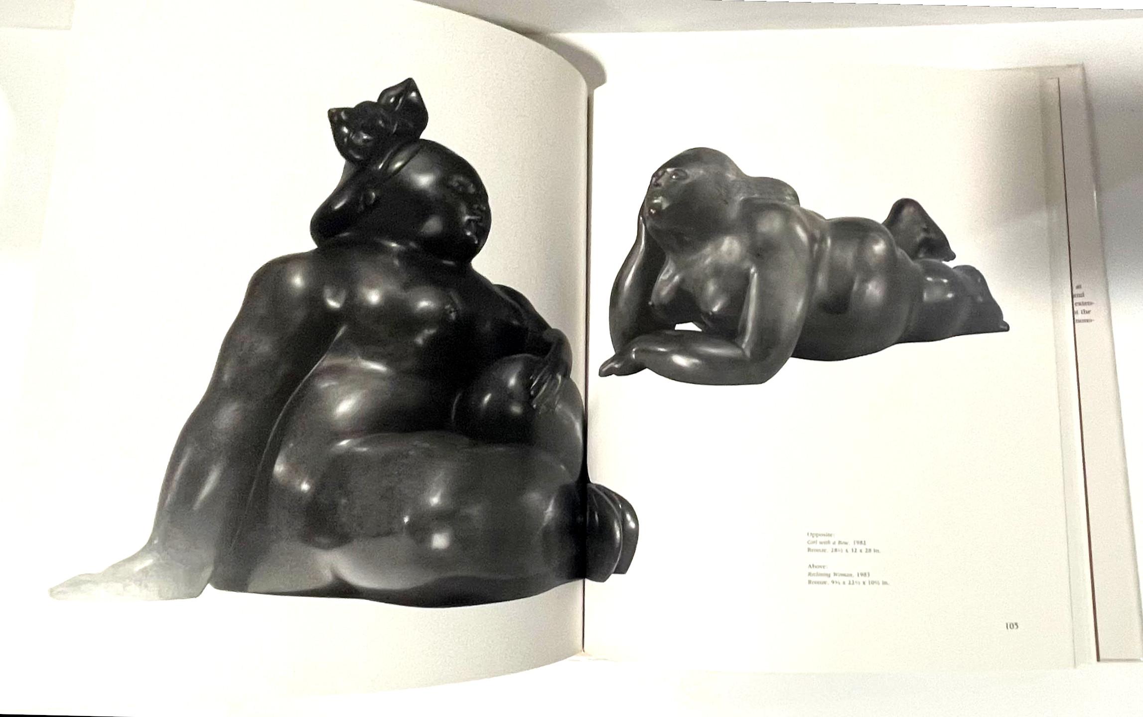 Monograph: BOTERO SCULPTURE (hardback book, hand signed by Fernando Botero) 12