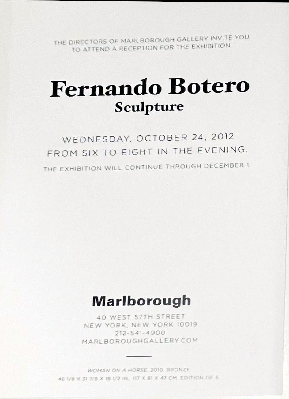 Monograph: BOTERO SCULPTURE (hardback book, hand signed by Fernando Botero) 17