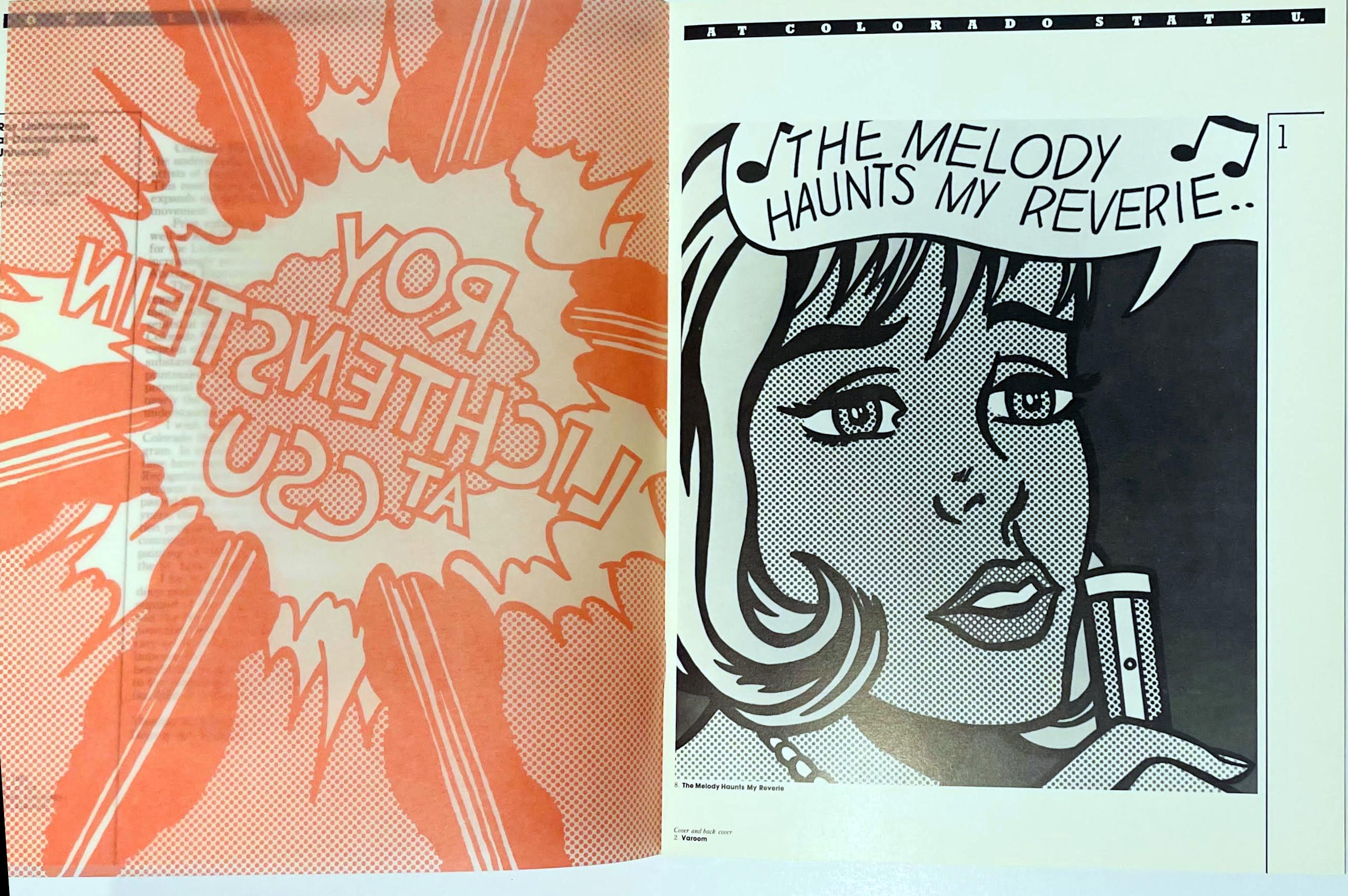 Roy Lichtenstein au CSU, catalogue d'exposition rarement vu en vente 5