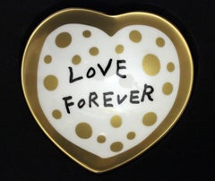 Love Forever Porzellanschale VIP Gold Edition Limitierte Auflage für Ginza 6 Öffnung