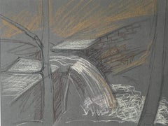 Lois Dodd, Landscape painting by renowned female artist (signed and inscribed)