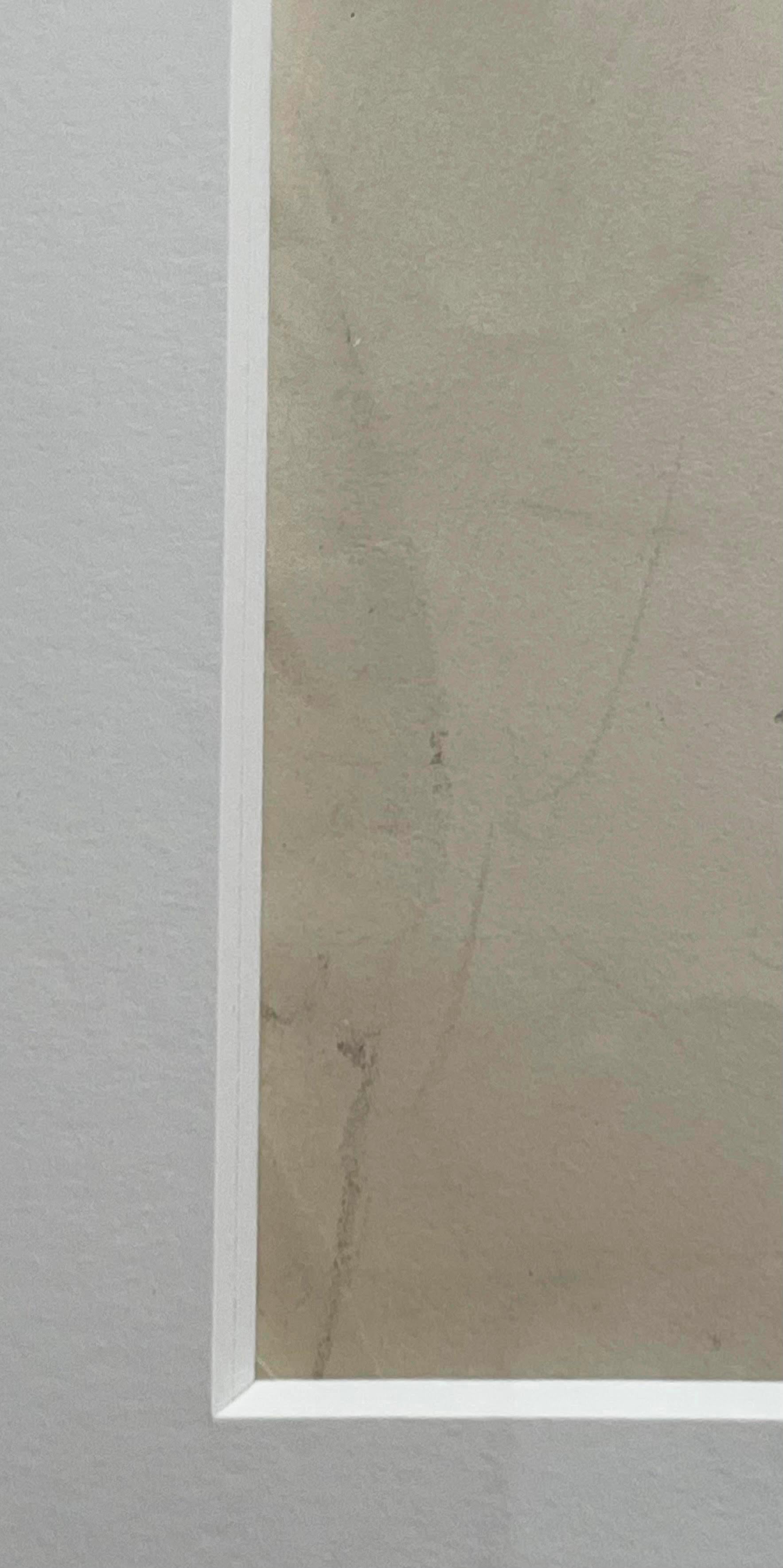 Dorothy Dehner, disegno scultoreo astratto firmato della metà del secolo scorso, incorniciato in vendita 5