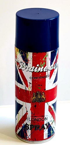 Bote de spray London, para La vida es bella (éste firmado a mano por Mr. Brainwash)