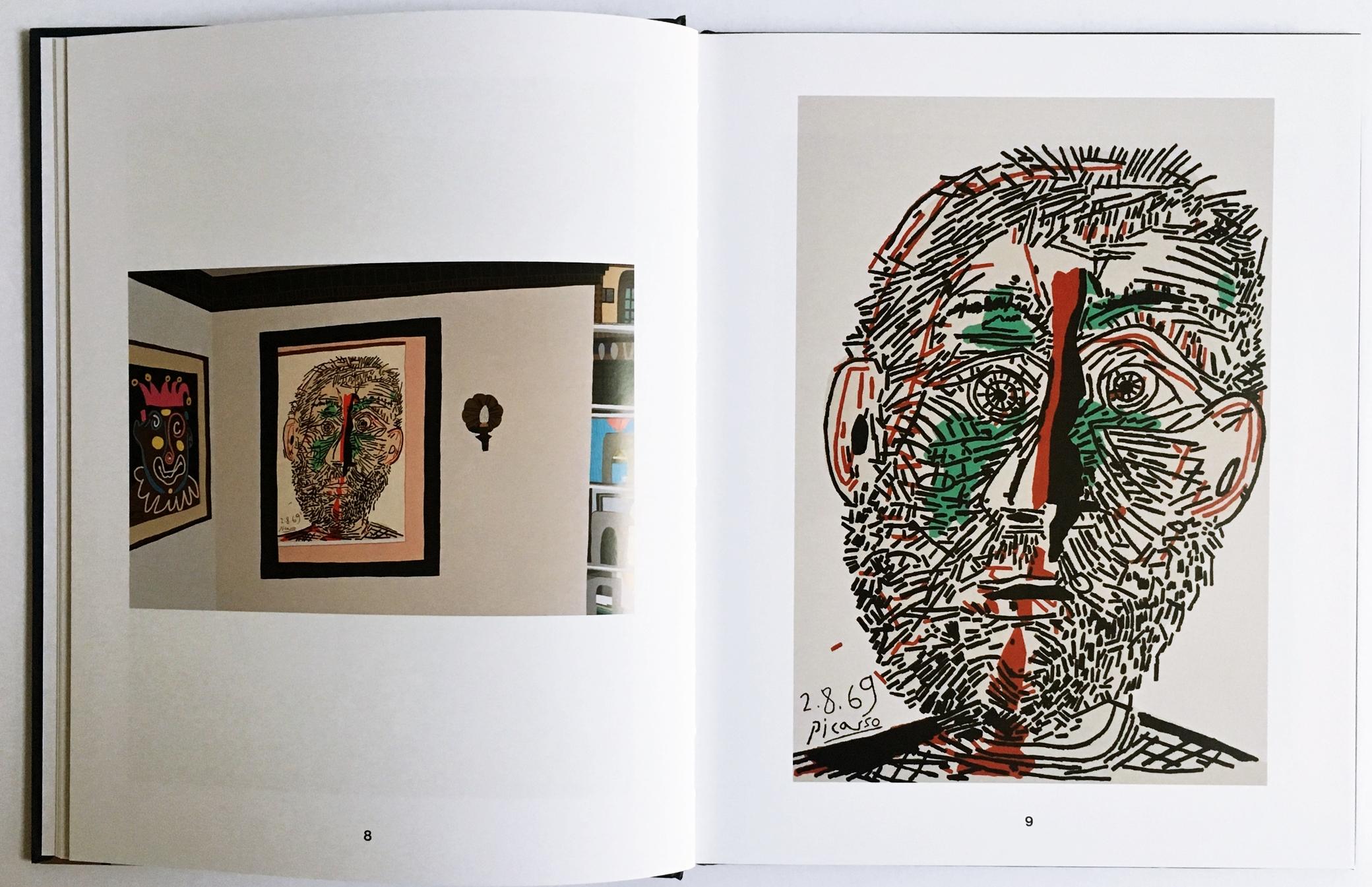 Jonas Wood, Original signierte Blumenzeichnung, an Kevin, in Hardback-Monographie im Angebot 6