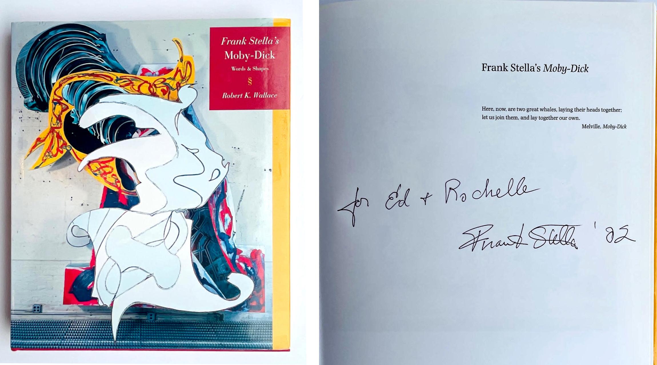 Moby-Dick di Frank Stella: Parole e forme (monografia firmata e iscritta a mano)