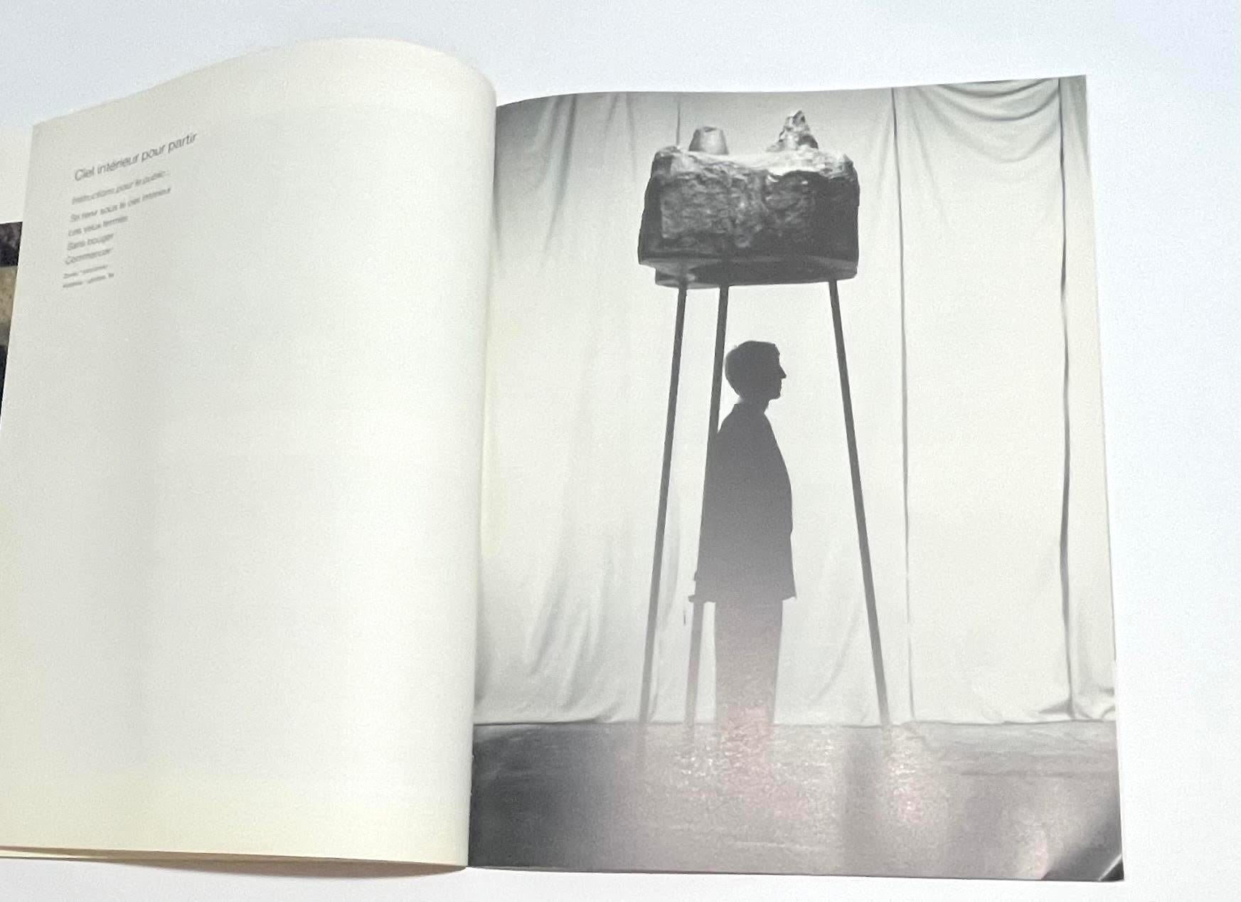 Marina Abramovic, Disegno originale di clessidra firmato a mano nella monografia Beaux Arts in vendita 10