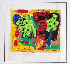 Quadro firmato da un espressionista astratto che si ispira alla Cabala e al suo protetto Hans Hofmann