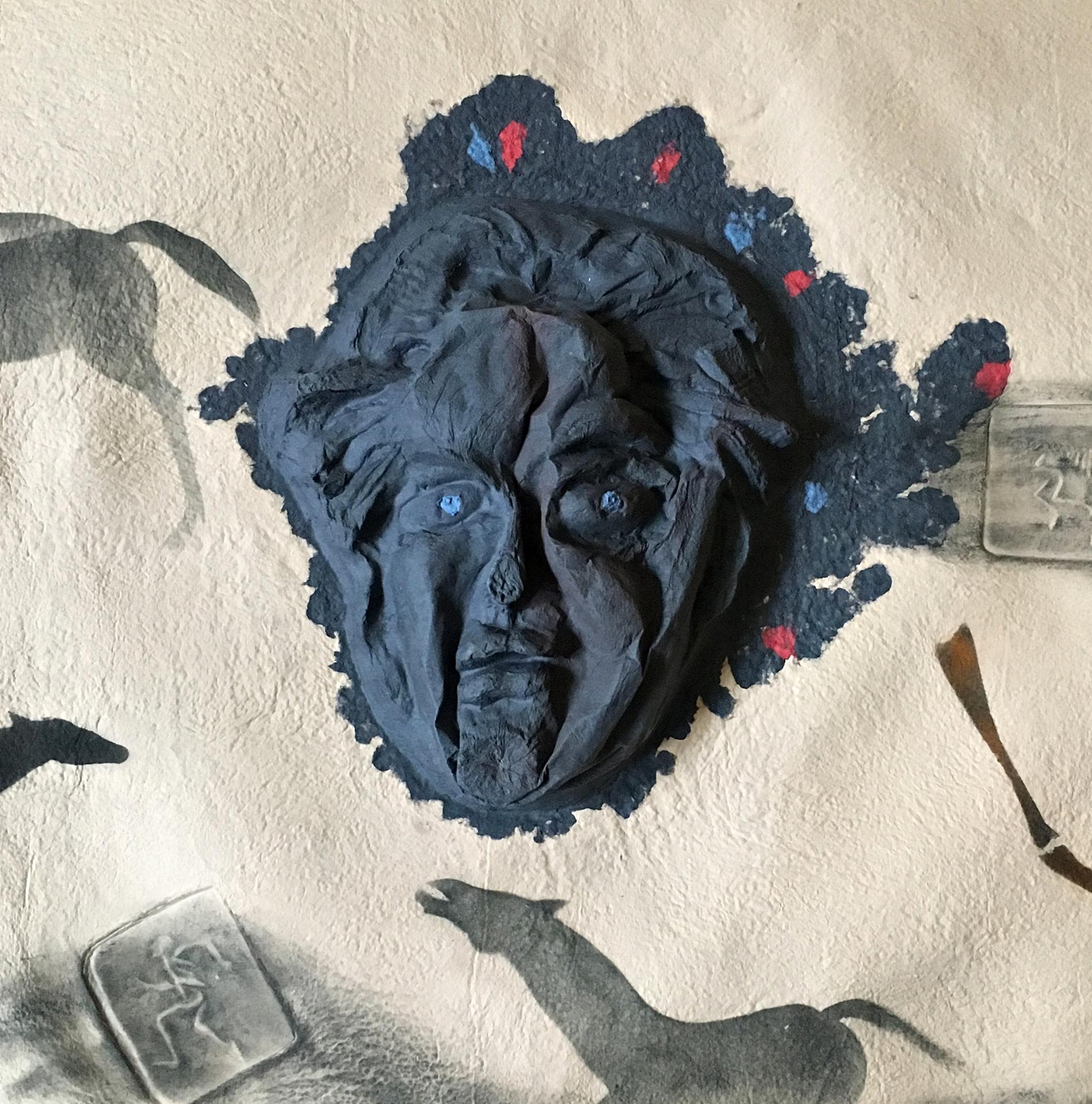 Mary Frank, Collage aus gegossenem 3-D-Papiergusspapier, signiert, Nr. 78/85 im Angebot 5