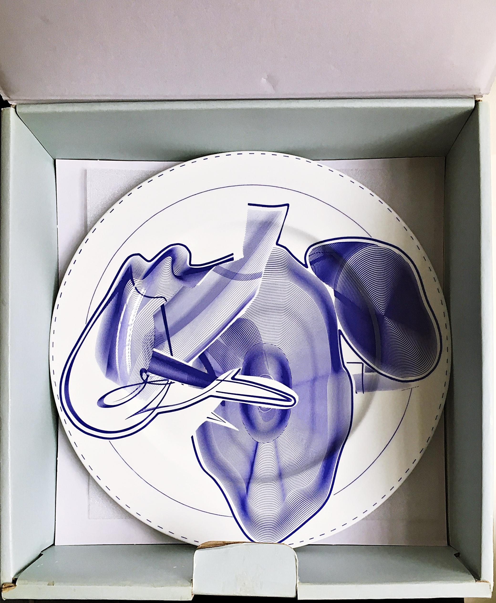 Grabados Vortex: 4 Láminas de edición limitada en caja (COA firmado por Frank Stella) en venta 8