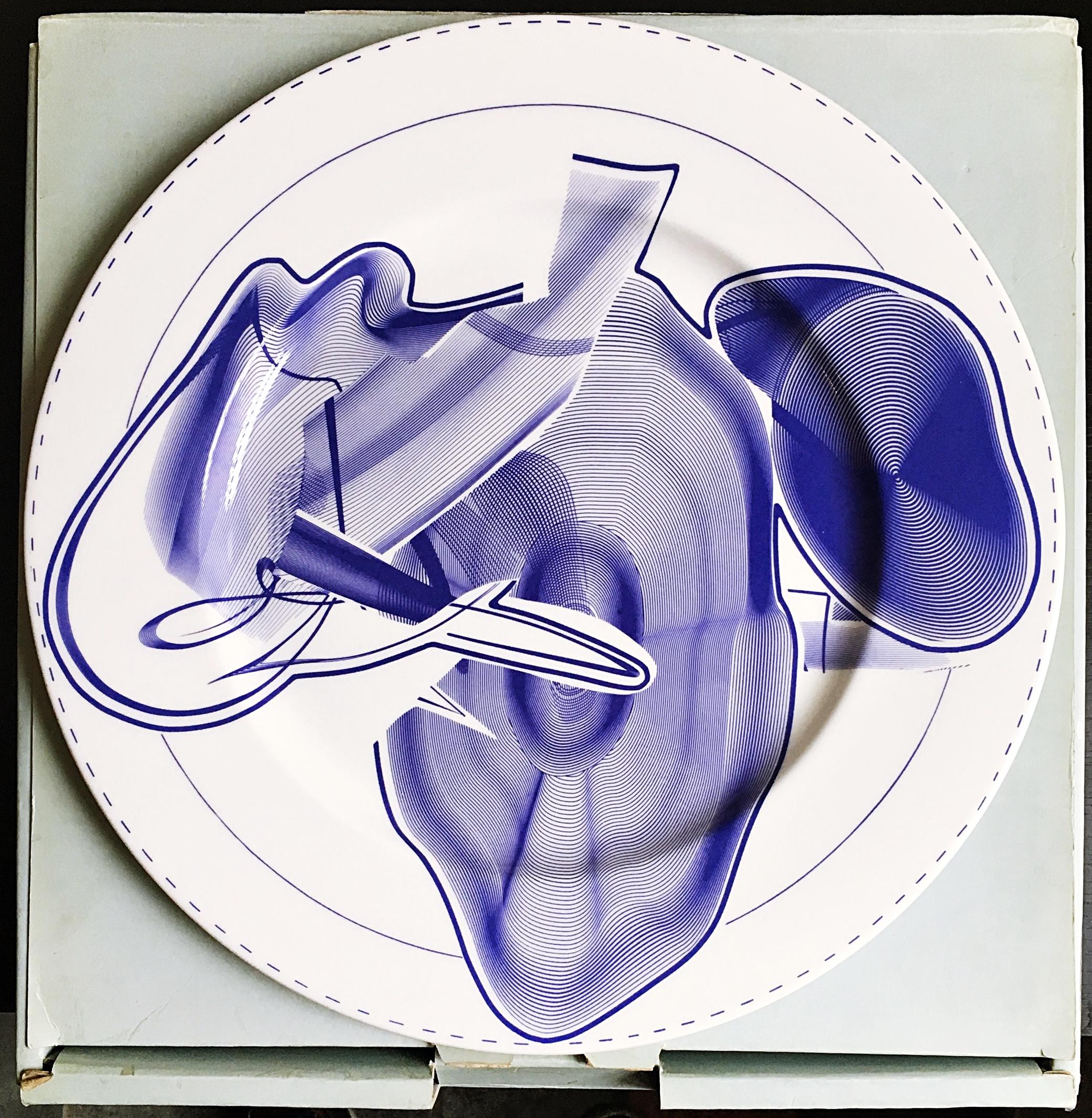 Grabados Vortex: 4 Láminas de edición limitada en caja (COA firmado por Frank Stella) en venta 13