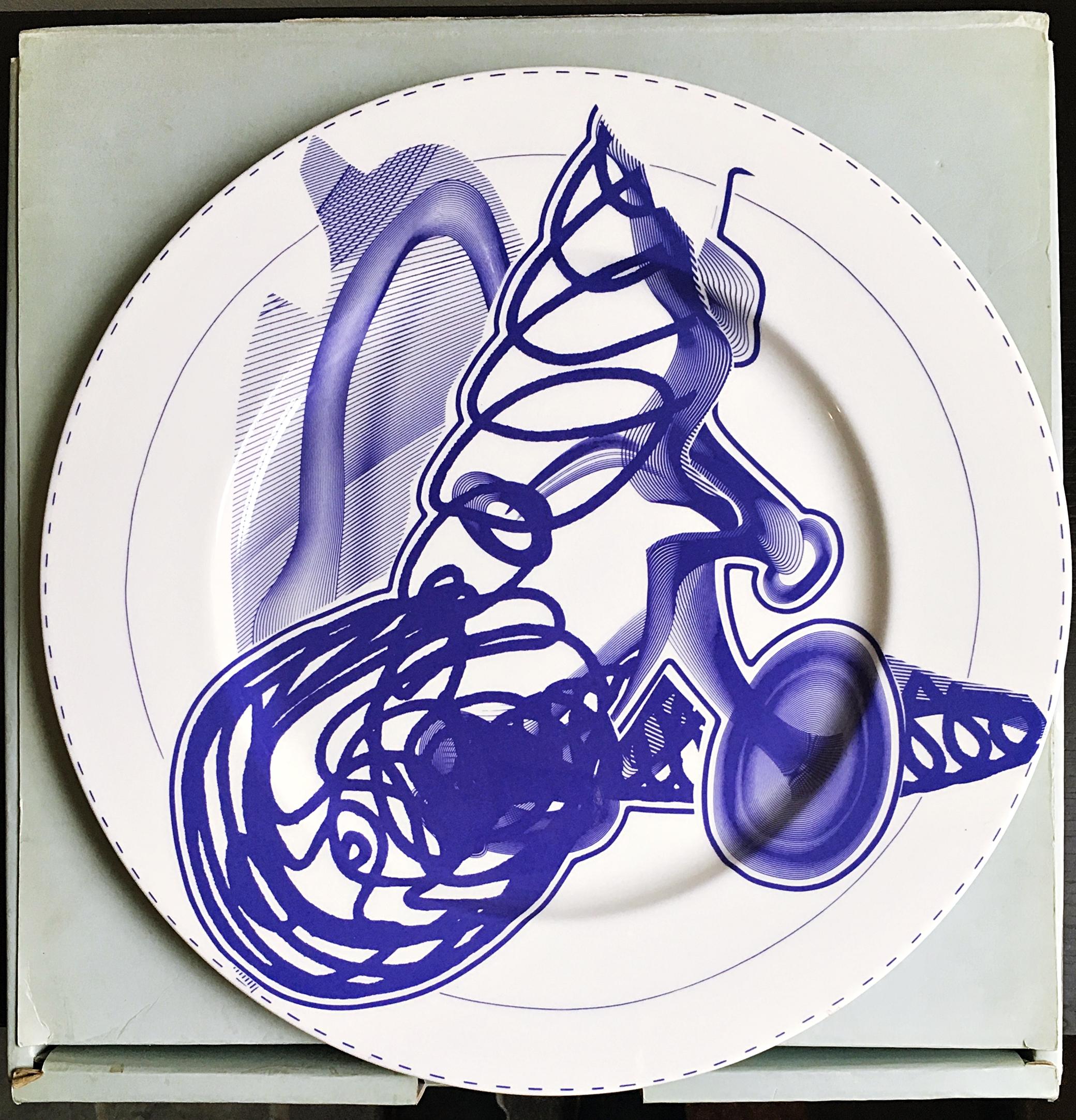 Grabados Vortex: 4 Láminas de edición limitada en caja (COA firmado por Frank Stella) en venta 18