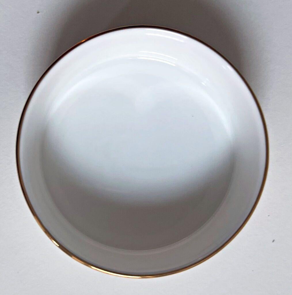 Hand made Fine Bone China Trinket Box for The Rake's Progress Drop Curtain For Sale 1