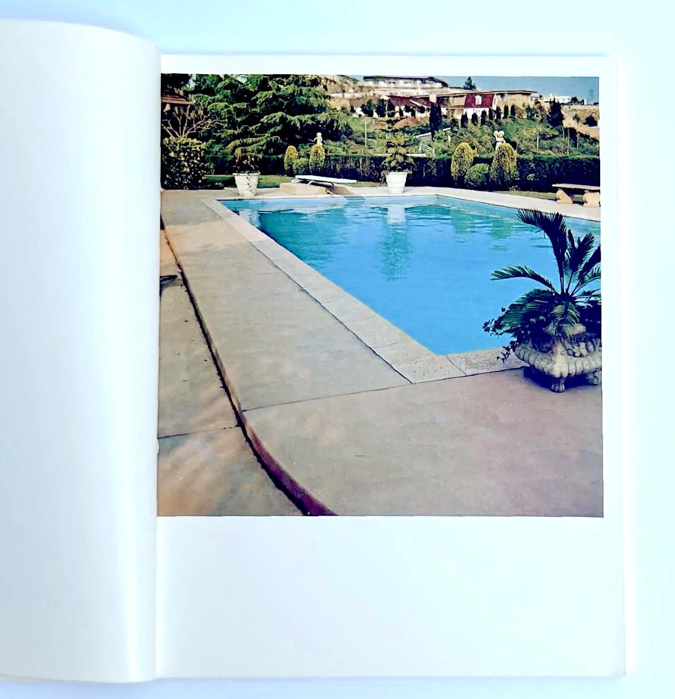Libro d'artista Nove piscine e un vetro rotto Firmato a mano da Ed Ruscha LtEd in vendita 9