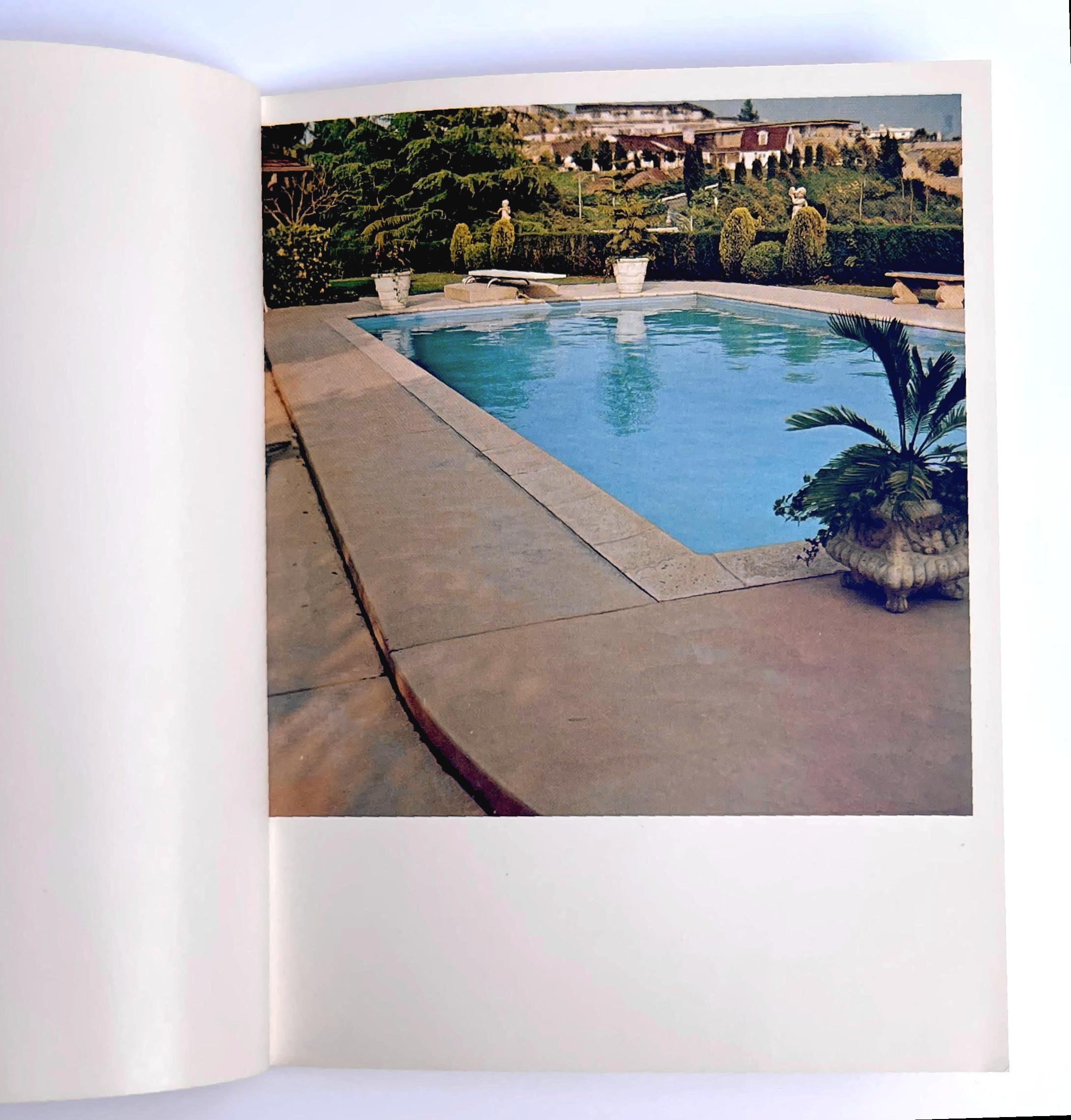 Libro d'artista Nove piscine e un vetro rotto Firmato a mano da Ed Ruscha LtEd in vendita 14