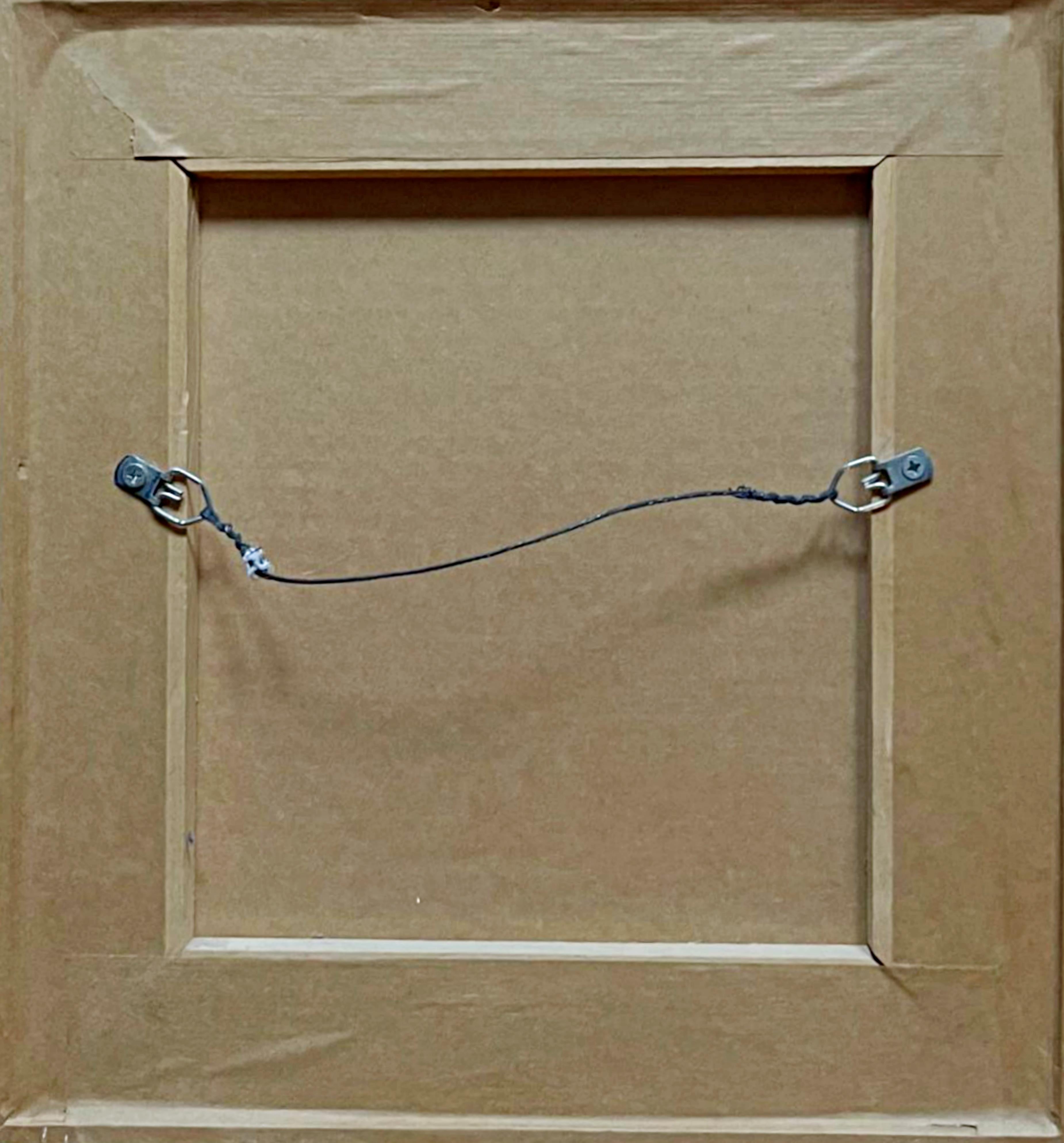 Una squisita opera di astrazione geometrica di questo celebre artista
Winston Roeth
Senza titolo, 1996 circa
Pastello su carta fatta a mano
Firmato a mano sul davanti
Cornice inclusa: Galleggiante e incorniciata nella cornice originale in legno con