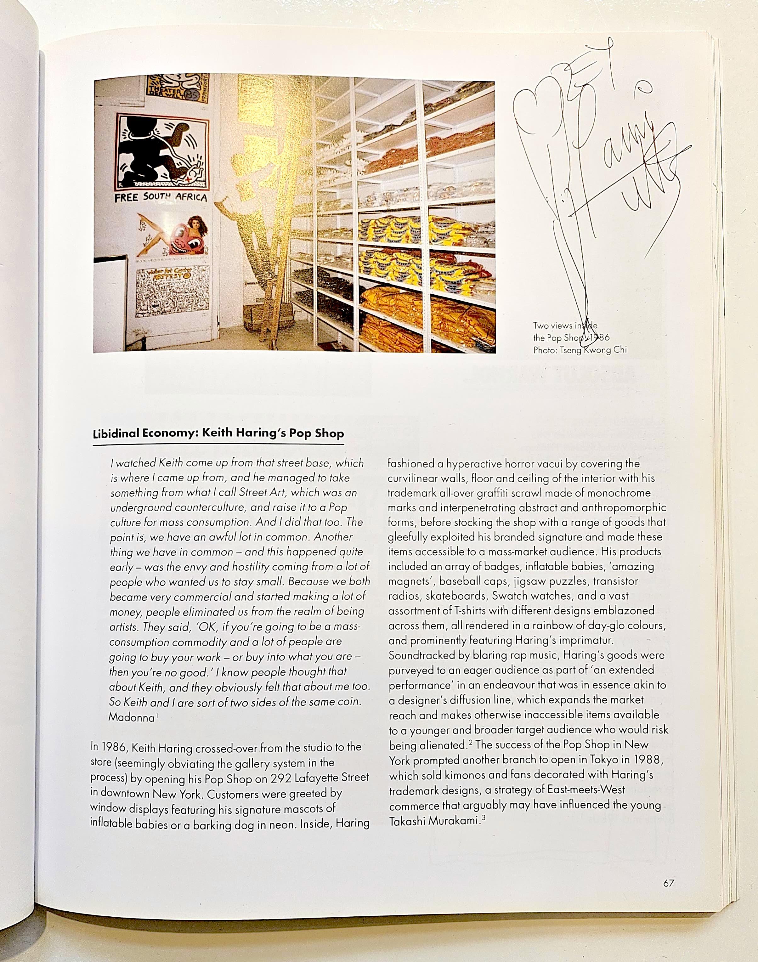 Disegni unici firmati, iscrizioni Takashi Murakami, Jeff Koons + in monografia in vendita 9