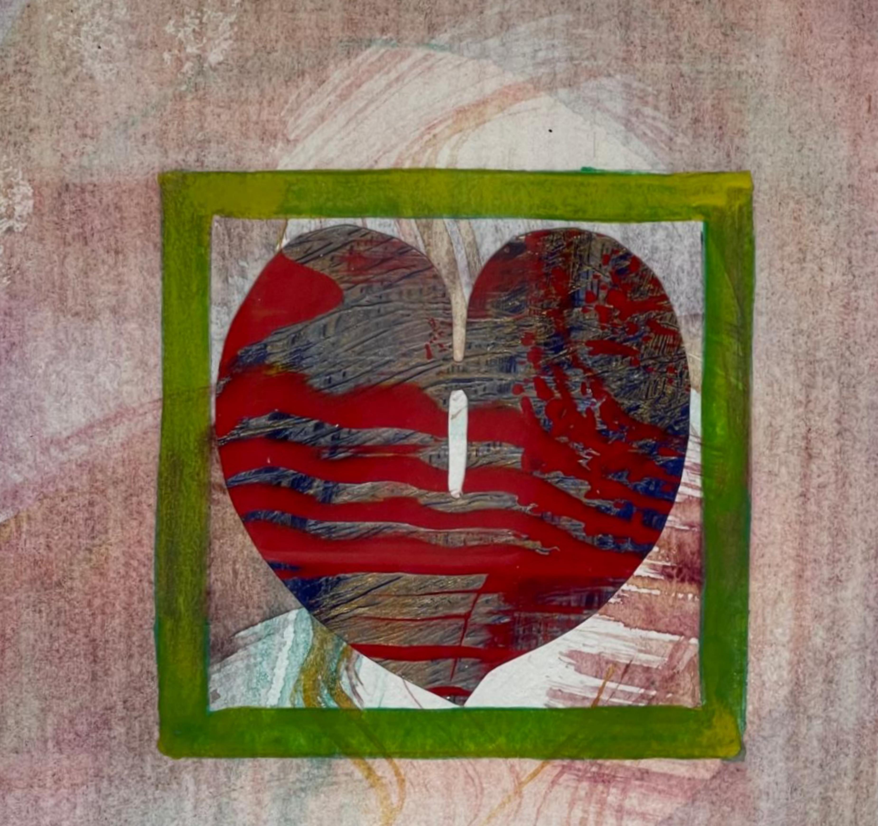 Sweet Filthy Cheat (unique signed mixed media painting with artist studio label) - Gray Abstract Drawing by Billy Al Bengston