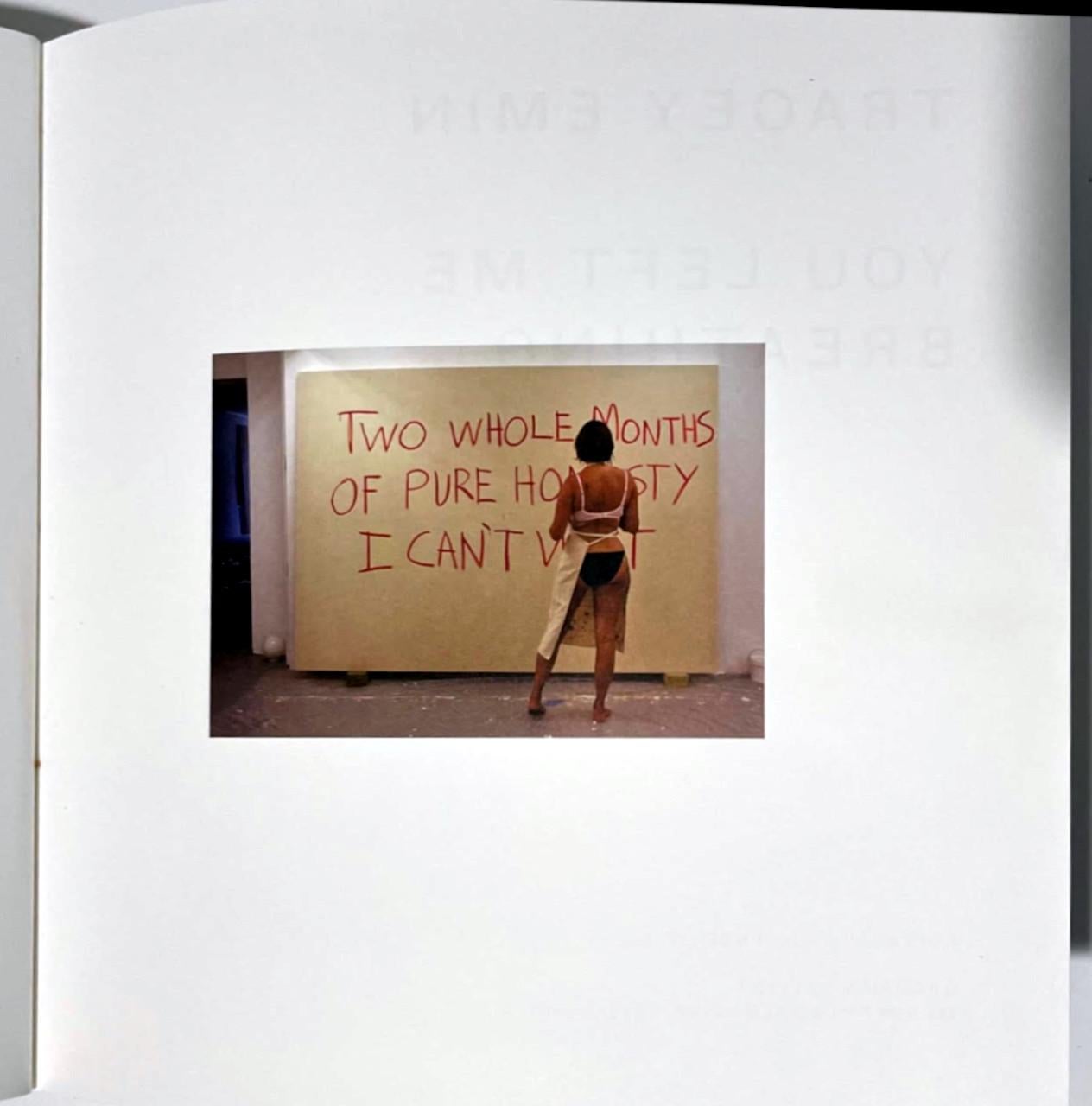 Monografia: You Left Me Breathing (firmata e iscritta a mano da Tracey Emin) in vendita 3