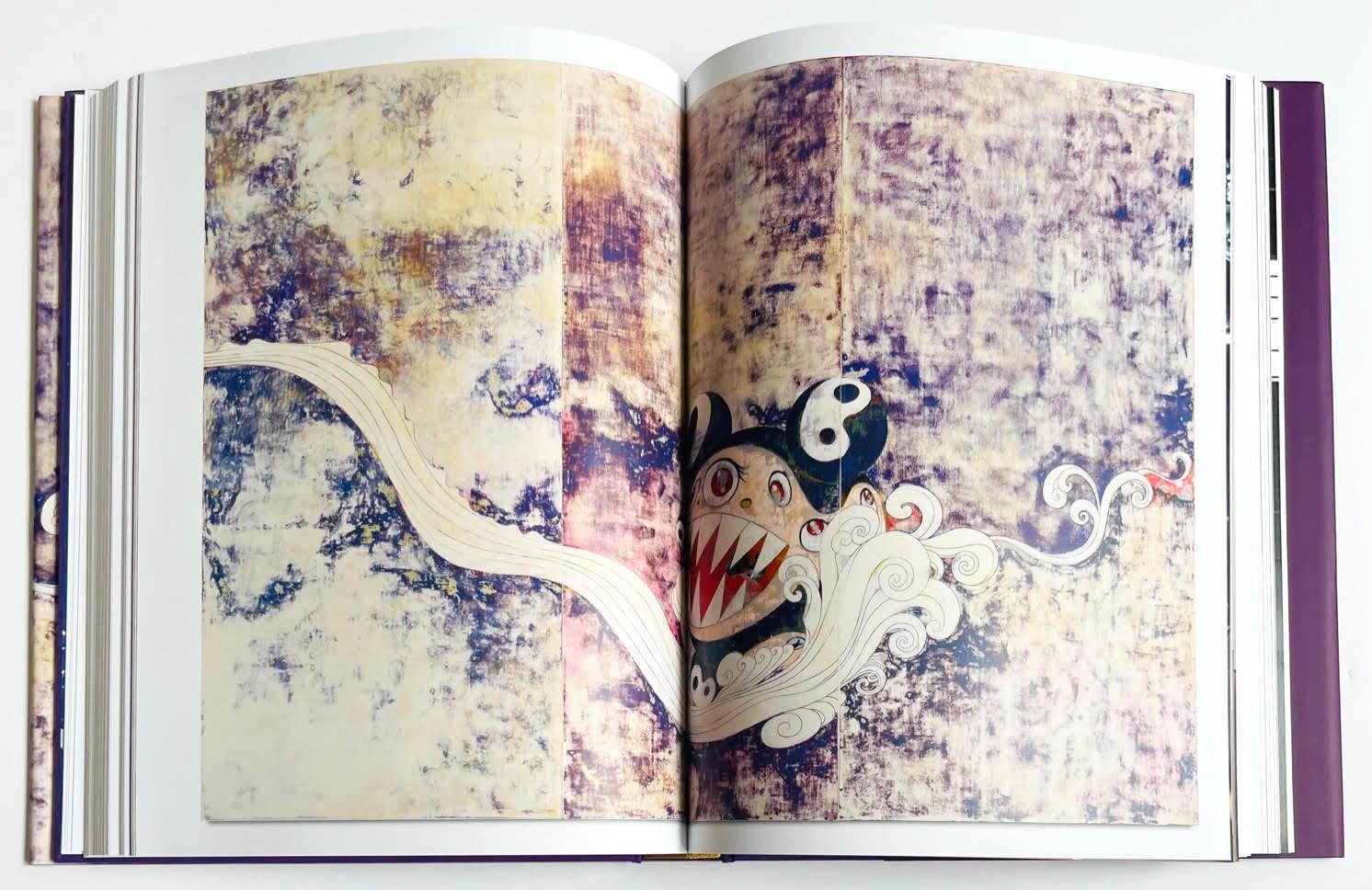 Original Signed Drawing in book, Two Flowers with heart, inscribed in Japanese For Sale 7