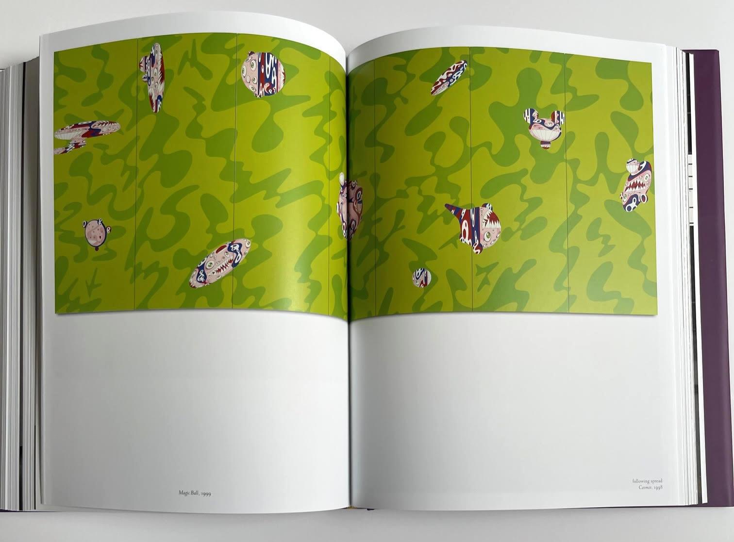 Original Signed Drawing in book, Two Flowers with heart, inscribed in Japanese For Sale 11