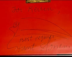 For Kevin: signed Toucan Drawing in hardback monograph: An Art Rich and Strange