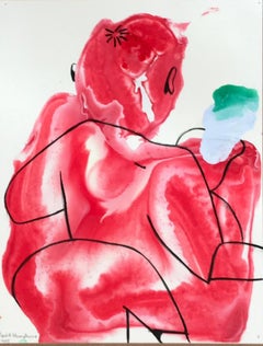 Abstrakte Zeichnungen und Aquarelle