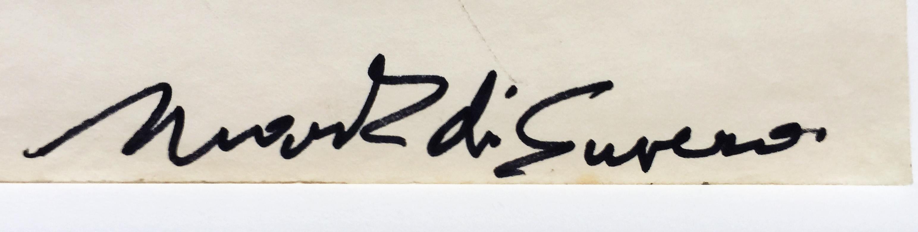 Original, unique signed Study for sculpture Motu Viget (Grand Rapids, Michigan) - Art by Mark di Suvero