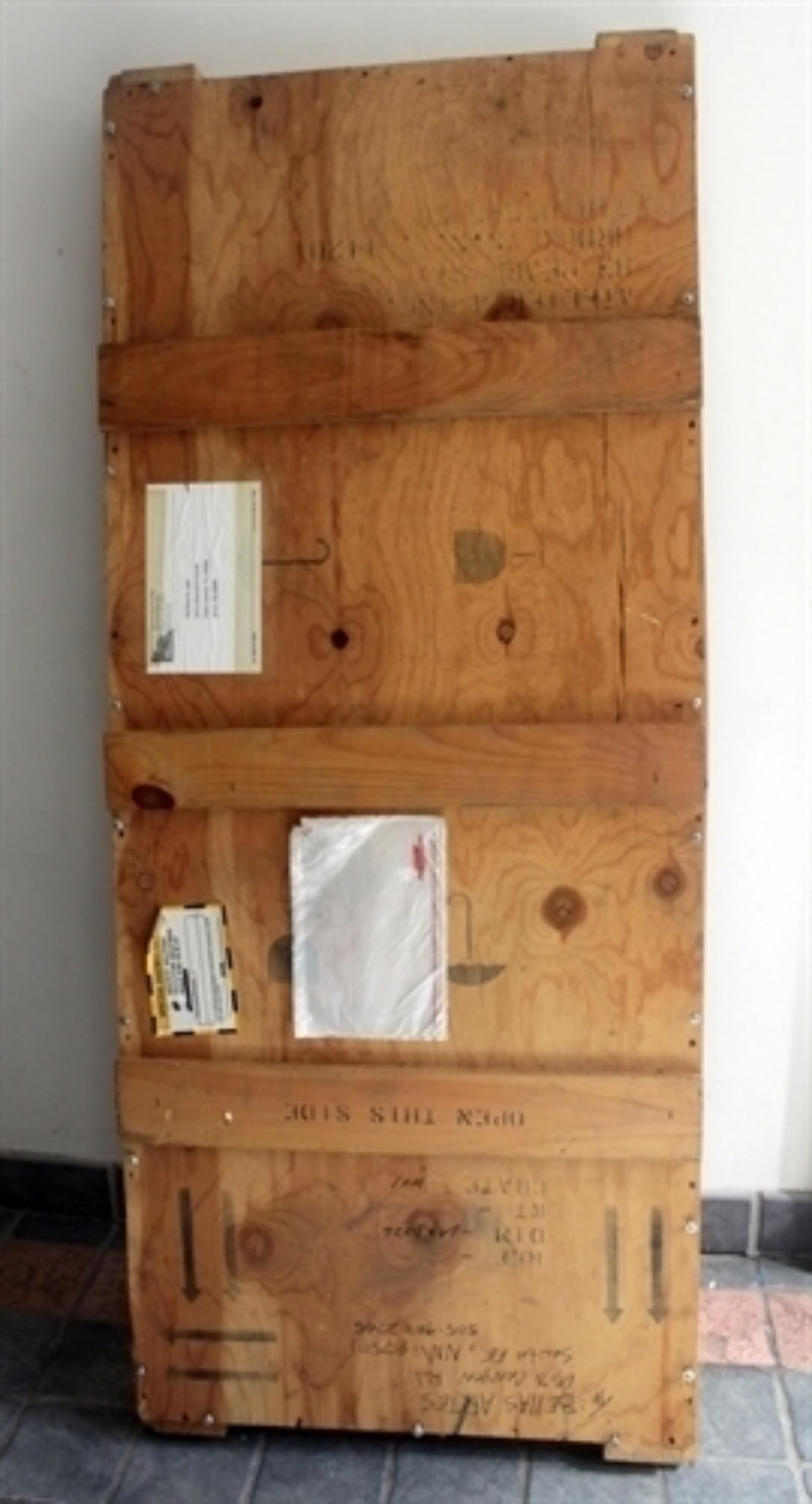 Abstract Mixed Media environmental art collage Andre Emmerich Gallery, Signed For Sale 2
