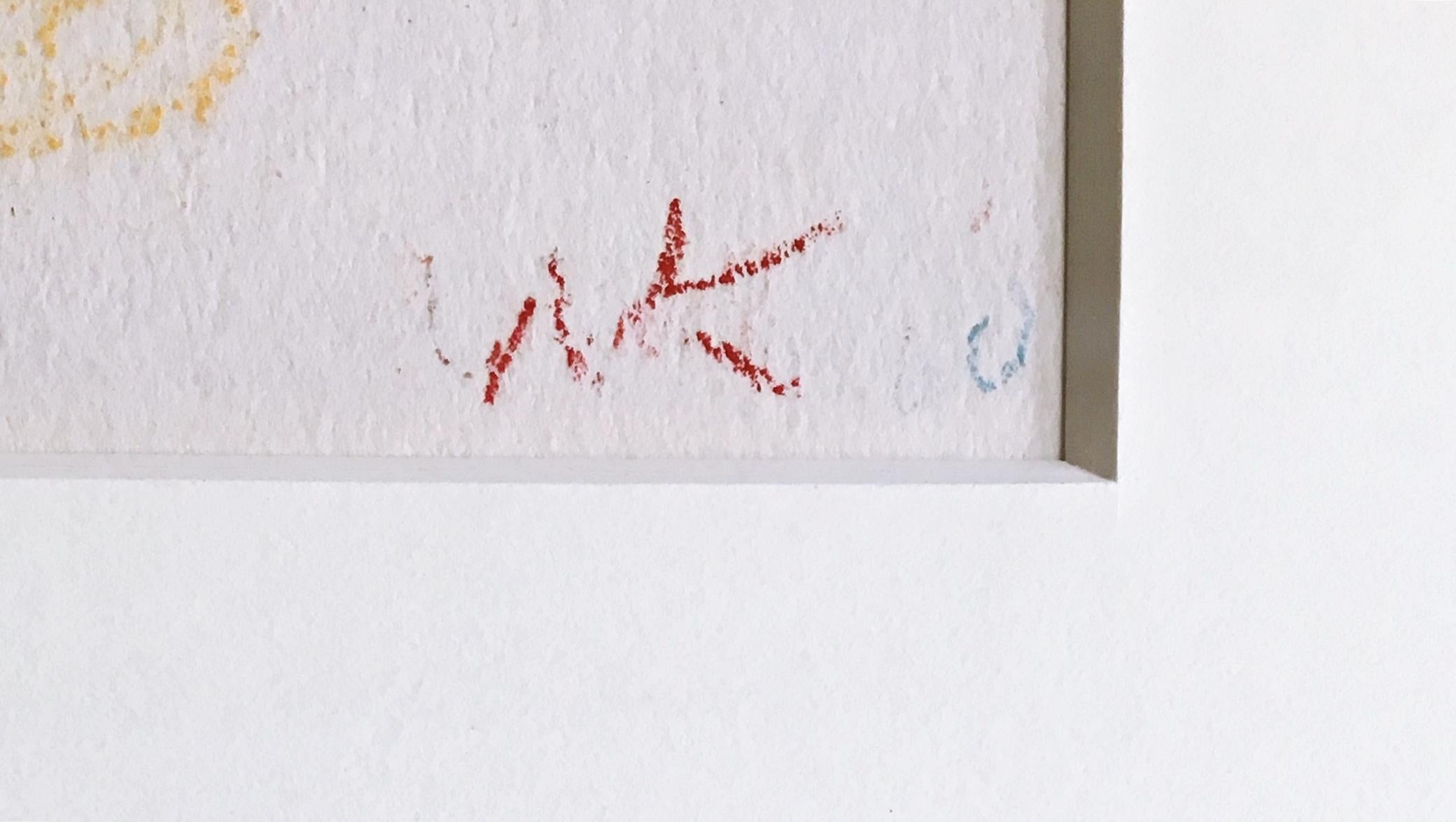 Wolf Kahn, Emily Mason y el bebé II (Galería Grace Borgenicht) único firmado en venta 2