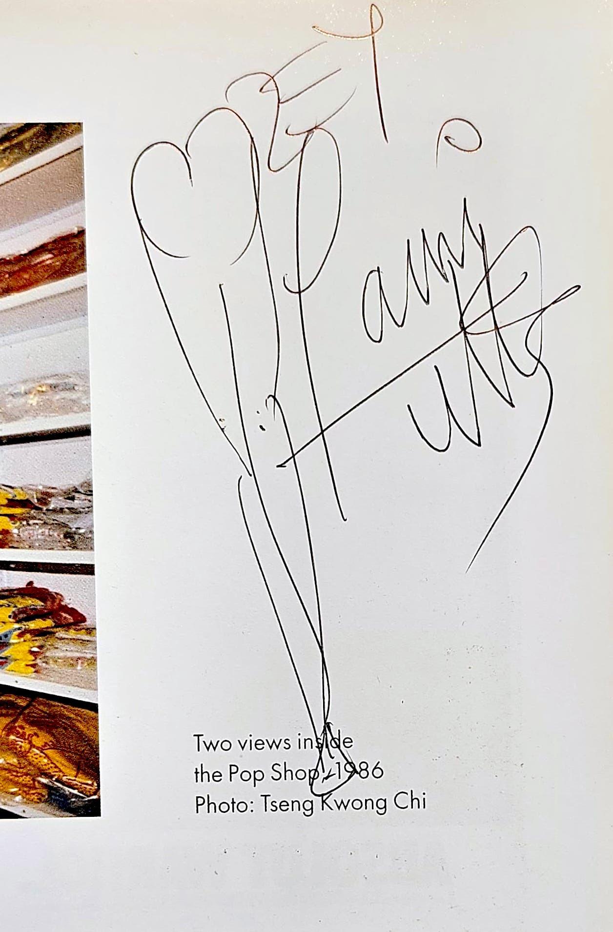 Unique signed drawings, inscriptions Takashi Murakami, Jeff Koons + in monograph For Sale 8