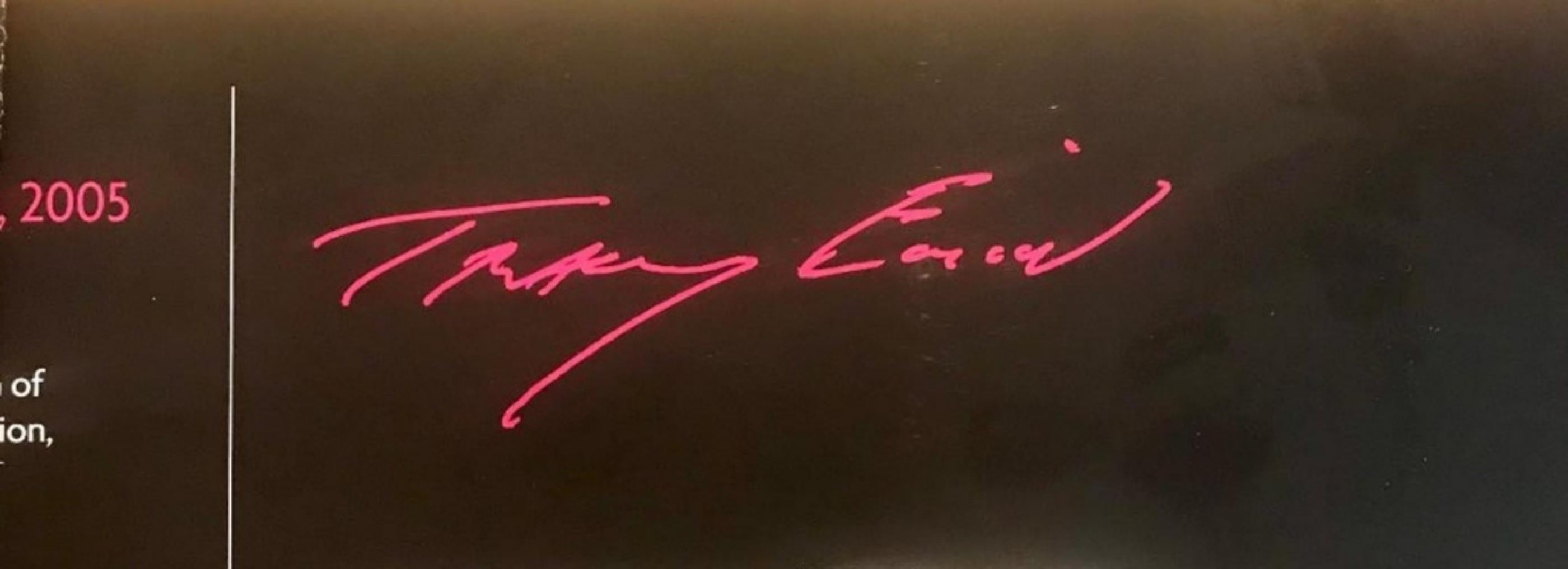 Tracey Emin, Kiss Me Towel, Limited Edition hand numbered w/official COA New! For Sale 5