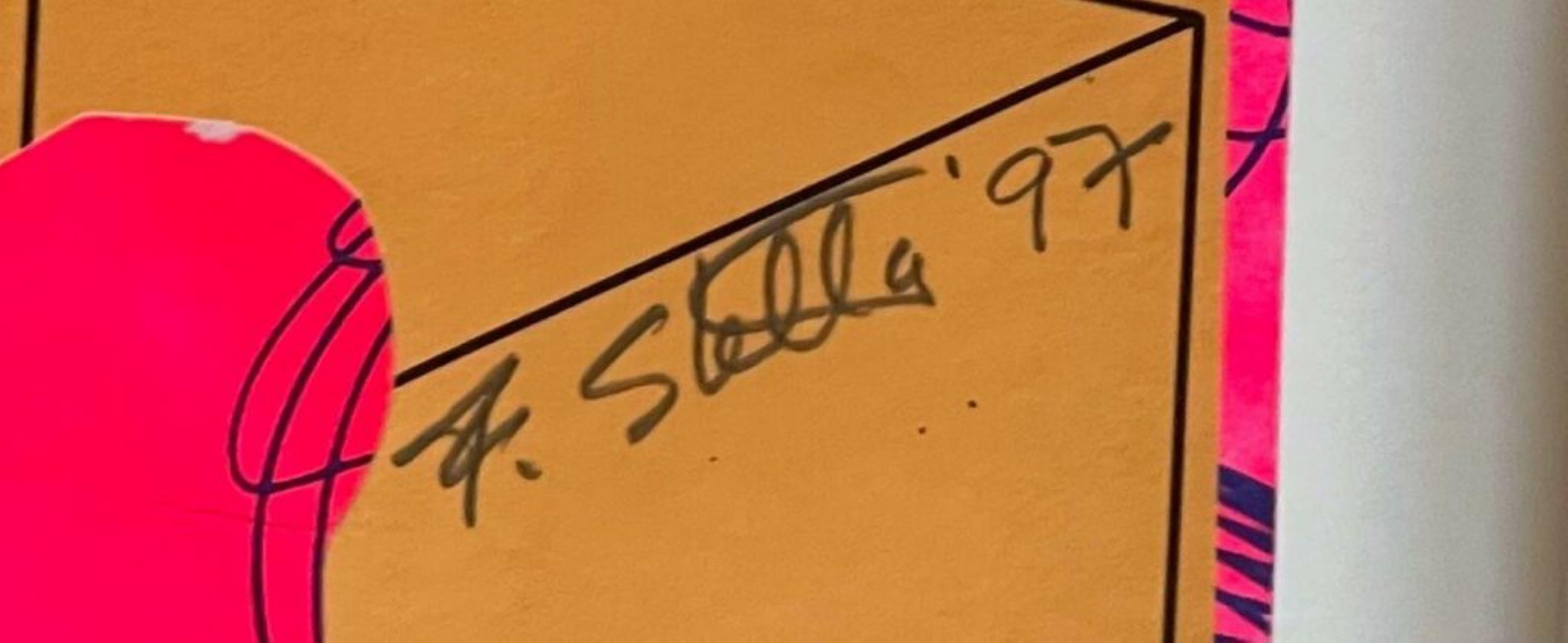 Homenaje, collage de papel único firmado, inscrito al conservador de un museo europeo Enmarcado en venta 6