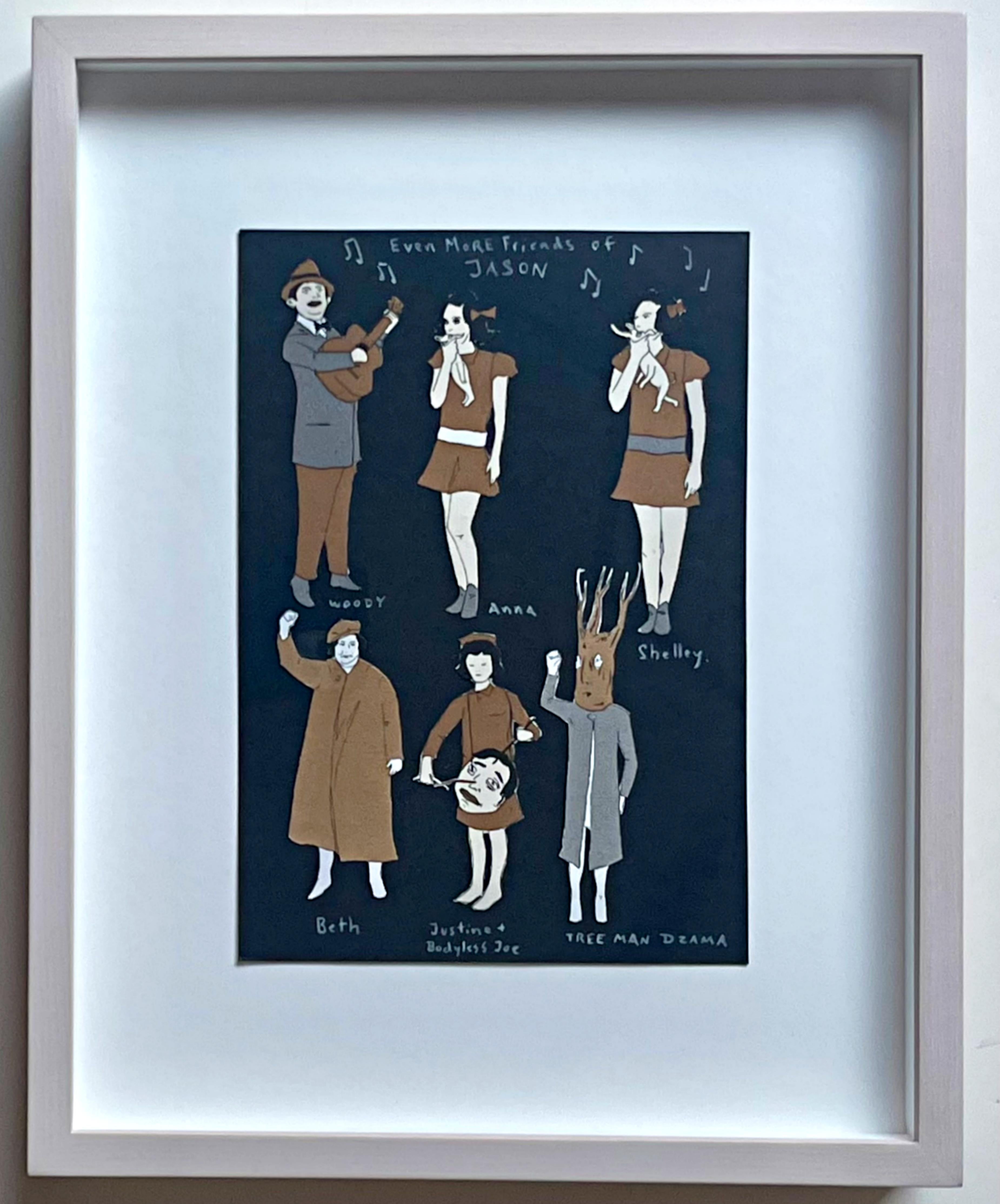 Even More Friends of Jason, including Dzama, from Estate of Jason Polan, Signed