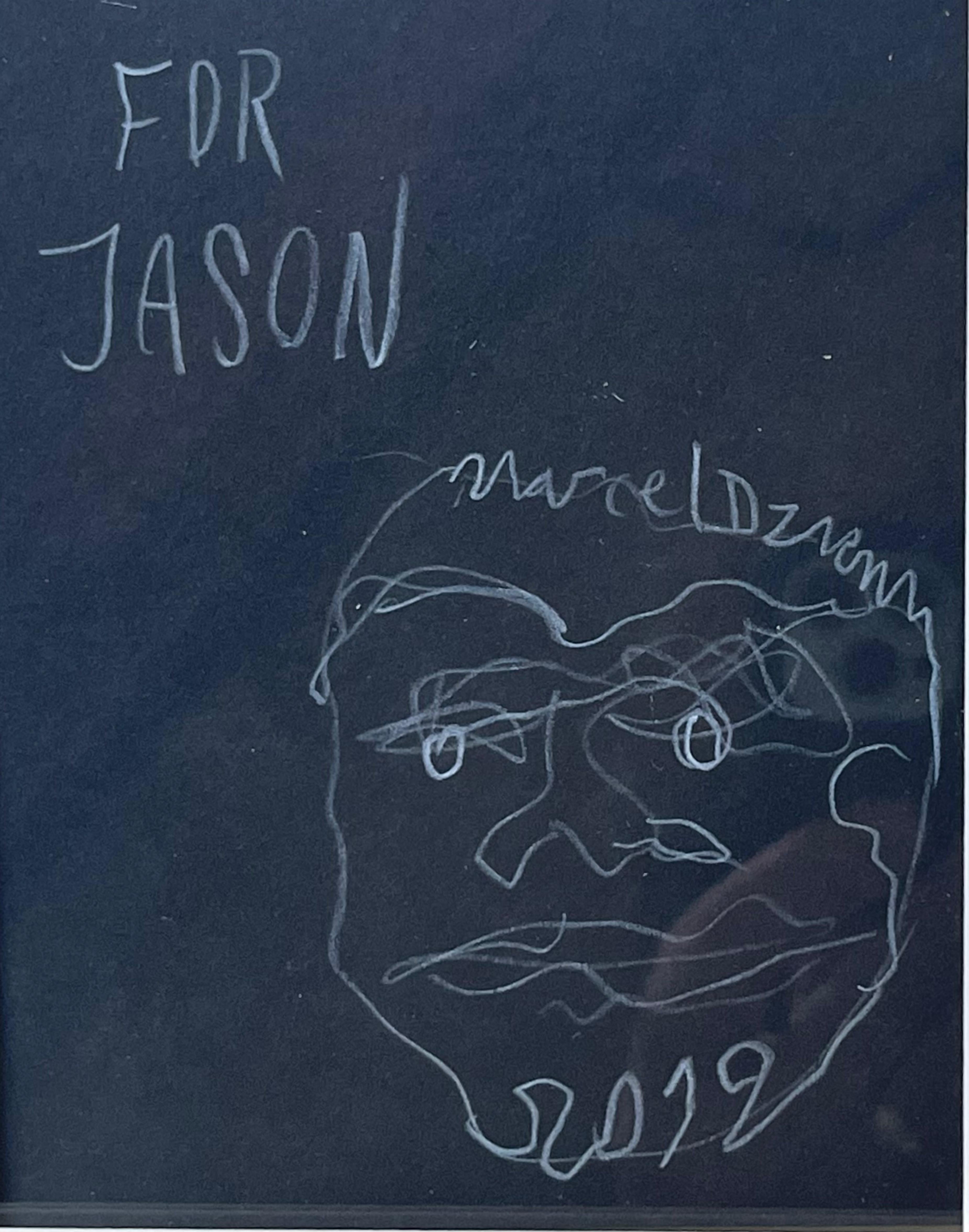 Even More Friends of Jason, including Dzama, from Estate of Jason Polan, Signed - Art Pop Art di Marcel Dzama