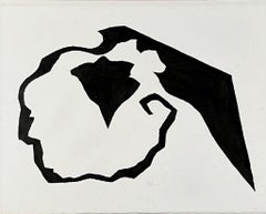 Jack Youngerman, October 1, from Betty Parsons Gallery, India ink, Signed Framed