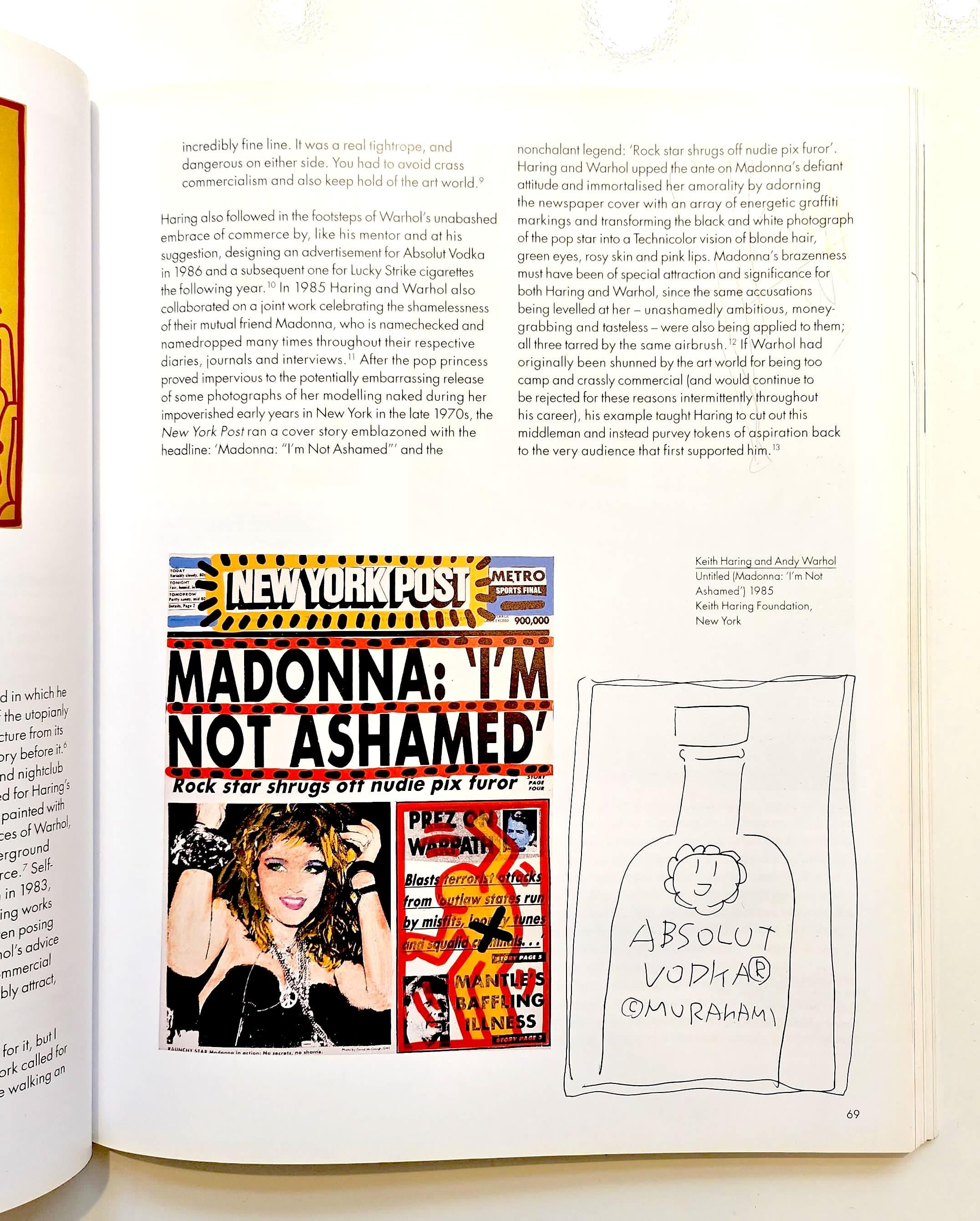 Unique Signed drawings, Takashi Murakami, Jeff Koons + others bound in monograph For Sale 13