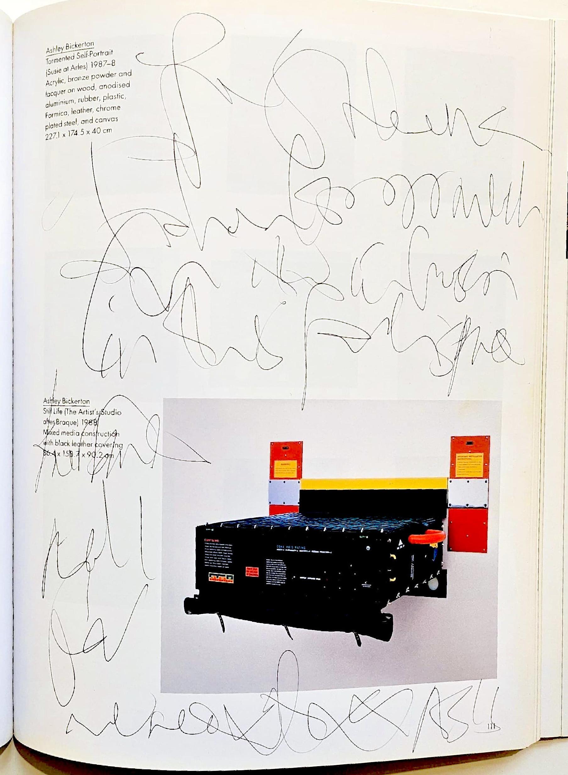 Unique Signed drawings, Takashi Murakami, Jeff Koons + others bound in monograph For Sale 15