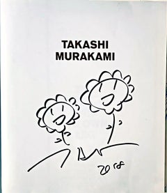 Takashi Murakami - Original signed drawing, Modern Art Museum, Ft. Worth, Texas