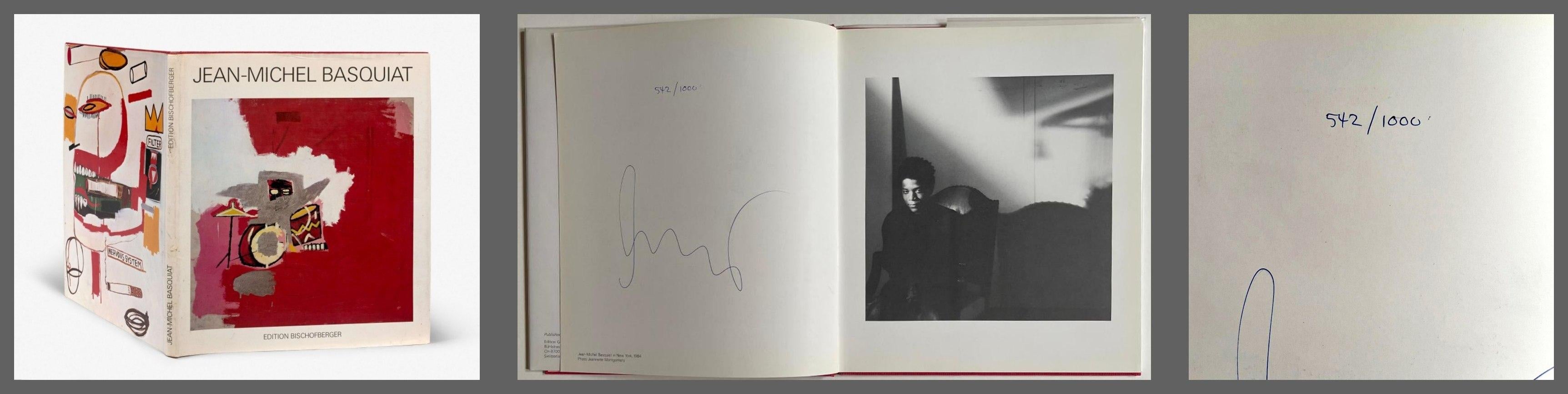 Jean-Michel Basquiat monograph, autographed and numbered by Basquiat