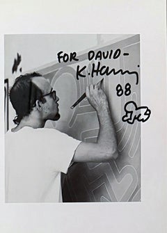 Keith Haring - Original Radiant Baby Drawing, from the Estate of David Copley)