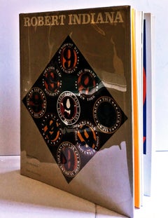 Robert Indiana (monografia con copertina rigida, autografata e con dedica)
