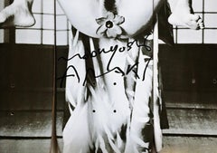 Nobuyoshi Araki - Trittico di Geisha Skateboard (firmato a mano/N 7/150) skate deck