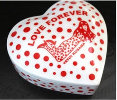 Yayoi Kusama Love Forever Ceramic Bowl & Cover